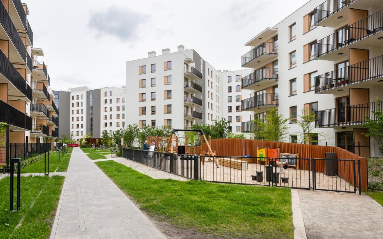 Wola Skwer Happy Apartment Varsovie Extérieur photo