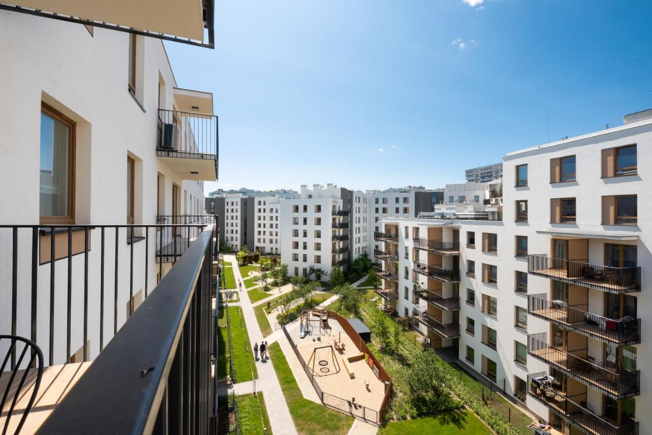 Wola Skwer Happy Apartment Varsovie Extérieur photo